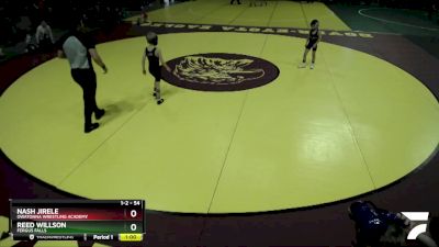 54 lbs Cons. Round 1 - Reed Willson, Fergus Falls vs Nash Jirele, Owatonna Wrestling Academy