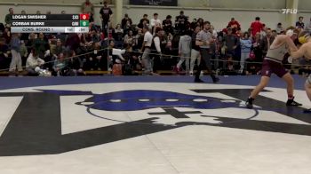 215 lbs Cons. Round 1 - Corban Burke, Canisius vs Logan Swisher, SJCI