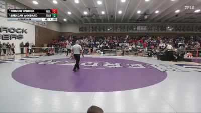 144 lbs Semifinal - Bridger Herring, Rawlins vs Brendan Woodard, Torrington
