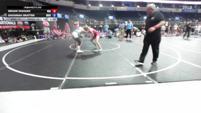 127 lbs 3rd Place - Megan Vasquez, Wsa vs Savannah Bratten, Rogue