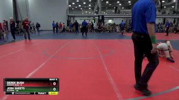 100 lbs Round 3 (4 Team) - Josh Sheets, Olympia vs Derek Bush, Bandits Ohio