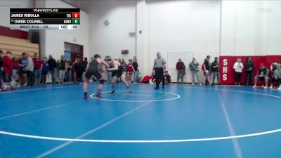 175 lbs Cons. Round 2 - Owen Colwell, Madison Cubs vs James Ribolla, Terre Haute South