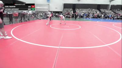 128-I lbs Consi Of 8 #2 - Yongtai Wan, Rhino Wrestling vs Evan Closterman, Yale Street