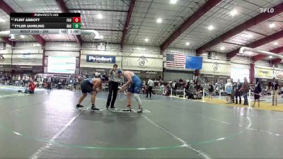 285 lbs Cons. Round 2 - Flint Abbott, Foothill vs Tyler Jahrling, Basic