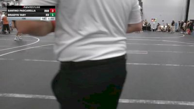 106 lbs Round 2 (6 Team) - Braidyn Taby, Rebellion vs Santino Pascarella, Savage WA Nightmares