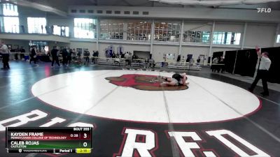 174 lbs Cons. Round 4 - Kayden Frame, Pennsylvania College Of Technology vs Caleb Rojas, Castleton