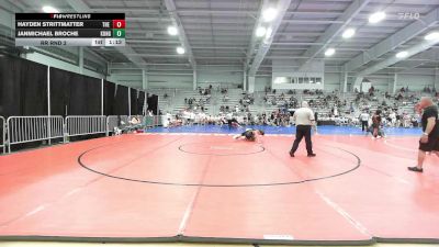 126 lbs Rr Rnd 2 - Hayden Strittmatter, The Shop 814 vs JanMichael Broche, KongKrete Wrestling Academy