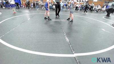 90 lbs Rr Rnd 2 - Payton Green, Choctaw Ironman vs Kardyn Prasch, Harrah Little League Wrestling