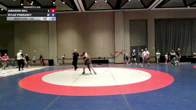 135 lbs Champ. Round 3 - Jamarion Bell, IL vs Dylan Pomranky, SC