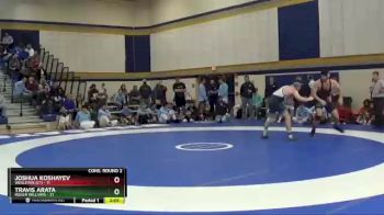 197 lbs Semis & Wb (16 Team) - Joshua Koshayev, Wesleyan (CT) vs Travis Arata, Roger Williams