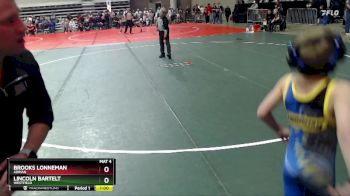 55 lbs Semifinal - Lincoln Bartelt, Westfield vs Brooks Lonneman, Adrian