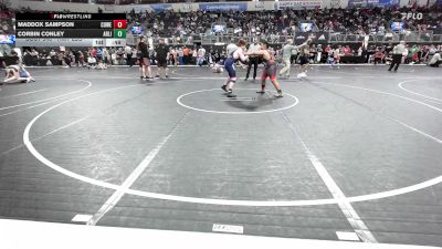 Rr Rnd 2 - Maddox Sampson, Coweta vs Corbin Conley, Arlington Wrestling Club