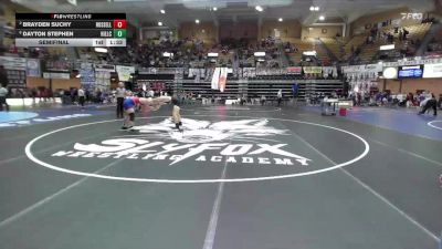 175 lbs Semifinal - Dayton Stephen, Hill City Hs vs Brayden Suchy, Russell Hs