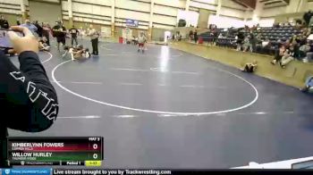 125 lbs 5th Place Match - Kimberlynn Fowers, Copper Hills vs Willow Hurley, Thunder Ridge