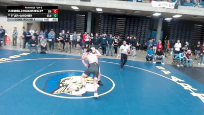 165 lbs Cons. Round 1 - Tyler Gardner, Bloomington vs Christian Aleman-Rodriguez, Unattached