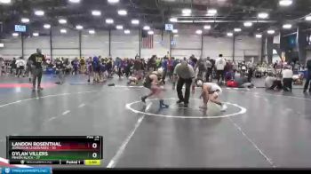 96 lbs Round 5 - Dylan Villers, Minion Black vs Landon Rosenthal, Agression Legionaries