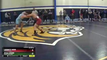 165 lbs Champ. Round 2 - Jarrett Weir, Stevens Tech vs Ryan Grebe, Roger Williams