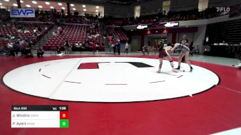 115 lbs Round Of 32 - Jayden Windrix, Warner High School Girls vs Peyton Ayers, Shawnee High School Girls