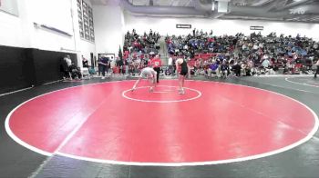 120 lbs Quarterfinal - Trevor Mills, Greeley West vs Kaden McCracken, Holy Family