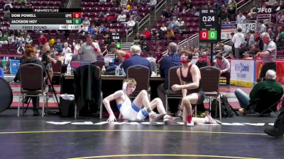 114 lbs First Round - Dom Powell, Upper Dublin vs Jackson Hoy, Trinity