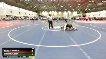 165 lbs Champ. Round 3 - Maddoc Johnson, Rockwall vs Colin Mcalister, Shawnee-Mill Valley HS