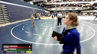 125 lbs Cons. Round 4 - Julian Zaragoza, Alvernia vs Marco Meneses, Wilkes