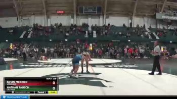 165 lbs Cons. Round 5 - Nathan Tausch, Cal Poly vs Kevin Meicher, Wisconsin