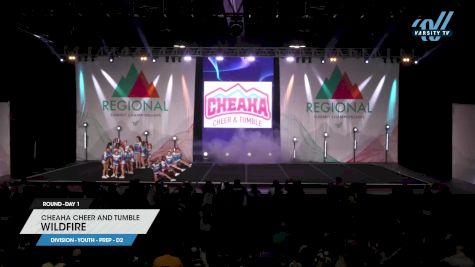 Cheaha Cheer and Tumble - Wildfire [2023 L1.1 Youth - PREP - D2 day 1] 2023 The Regional Summit: Southeast