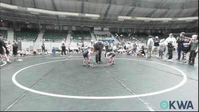 43 lbs Consolation - Yori Jackson, Shelton Wrestling Academy vs Greyson Waag, Keystone Kids Wrestling Club