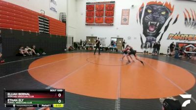 136 lbs Round 2 - Elijah Bernal, Worland Wrestling Club vs Ethan Ely, Powell Wrestling Club