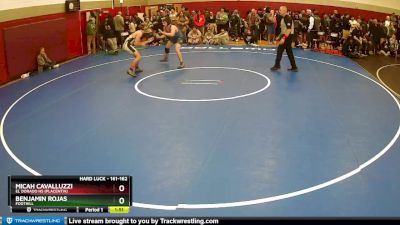 161-162 lbs Semifinal - Micah Cavalluzzi, El Dorado HS (Placentia) vs Benjamin Rojas, Foothill