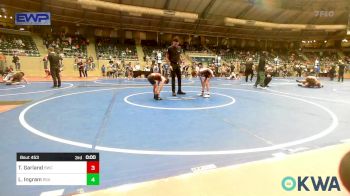 52-55 lbs Rr Rnd 5 - Adley Cunningham, Bartlesville Wrestling Club vs Jolene Chaculate, Tulsa Blue T Panthers