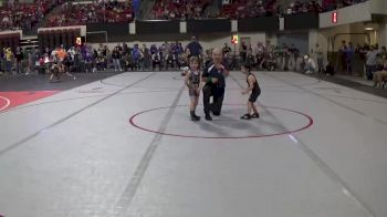 37 lbs Cons. Round 2 - Cameron Freund, North Montana Wrestling Club vs Tysen Bennett, Butte Wrestling Club