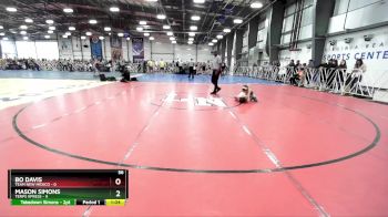 56 lbs Rd# 3 12:00pm Friday - Mason Simons, Terps XPress vs Bo Davis, Team New Mexico