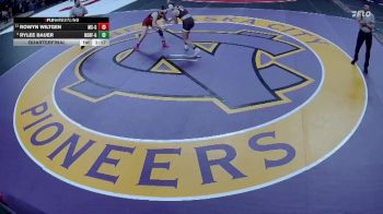 Quarterfinal - Rylee Bauer, Norfolk Girls vs Rowyn Wiltgen, Millard South Girls