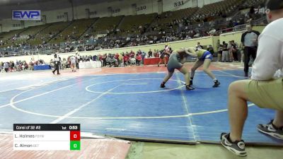 118 lbs Consi Of 32 #2 - Liliana Holmes, Fort Gibson Youth Wrestling vs Chasity Almon, Bethel