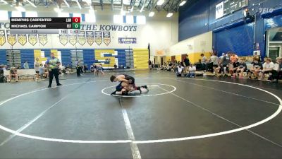 113 lbs Quarters & Wb (16 Team) - Memphis Carpenter, Lemon Bay WC vs Michael Campion, Team First Strike WC