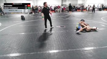 106 lbs Quarterfinal - Kai Cicero, Chicken Coop Wrestling vs Brody Fitzgerald, Central Florida Wrestling