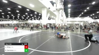 87 lbs Quarterfinal - Luca Kling, Threshold vs Ryston Carmona, Payson Lions Wrestling