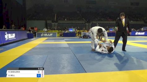 RAFAEL BABILONIA vs DOMINIQUE BELL 2018 Pan Jiu-Jitsu IBJJF Championship