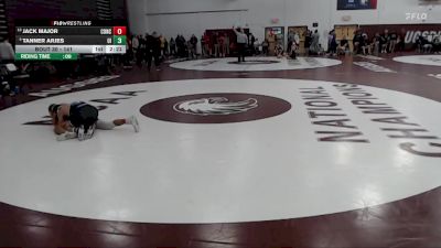 141 lbs Champ. Round 2 - Jack Major, Concordia Moorhead vs Tanner Arjes, Upper Iowa