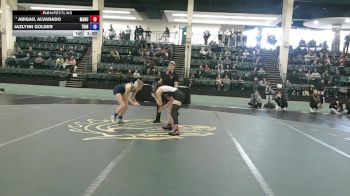 110 lbs Cons. Round 2 - Abigail Alvarado, Manchester vs Jazlynn Golder, Trine