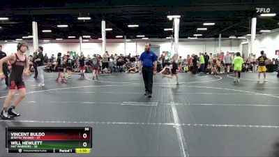 96 lbs Semis (4 Team) - Will Hewlett, Mat Warriors vs Vincent Buldo, Bitetto Trained