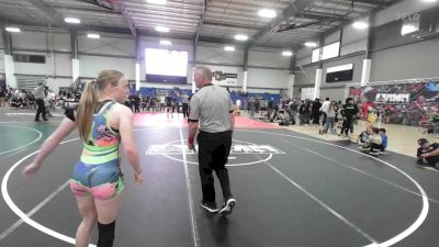 123 lbs Semifinal - Madeline Mench, Vail Wr Ac vs Elena Davila, Mat Mavericks