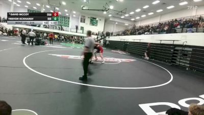 215 lbs Champ. Round 2 - Trevor Eckhardt, Riverton vs David McCoy, Evanston