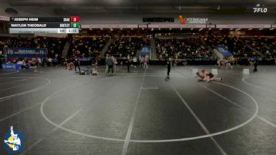 190 lbs Champ. Round 2 - Waylon Theobald, Huntley vs Joseph Heim, Shakopee