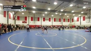 130 lbs Cons. Round 4 - Taryn Niday, Baker vs Sophie Maciel, Capital