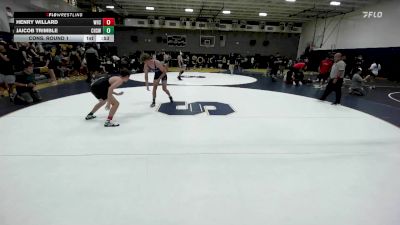 150 lbs Cons. Round 1 - Henry Willard, Westlake High School vs Jaicob Trimble, Chaparral High School Wrestlin
