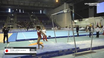 Team Japan Juniors - Bars, Official Training - 2019 City of Jesolo Trophy