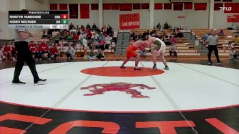 215 lbs Round 2 (6 Team) - Rhistyn VanDonge, Onaga HS vs Korey Weltmer, Smith Center HS